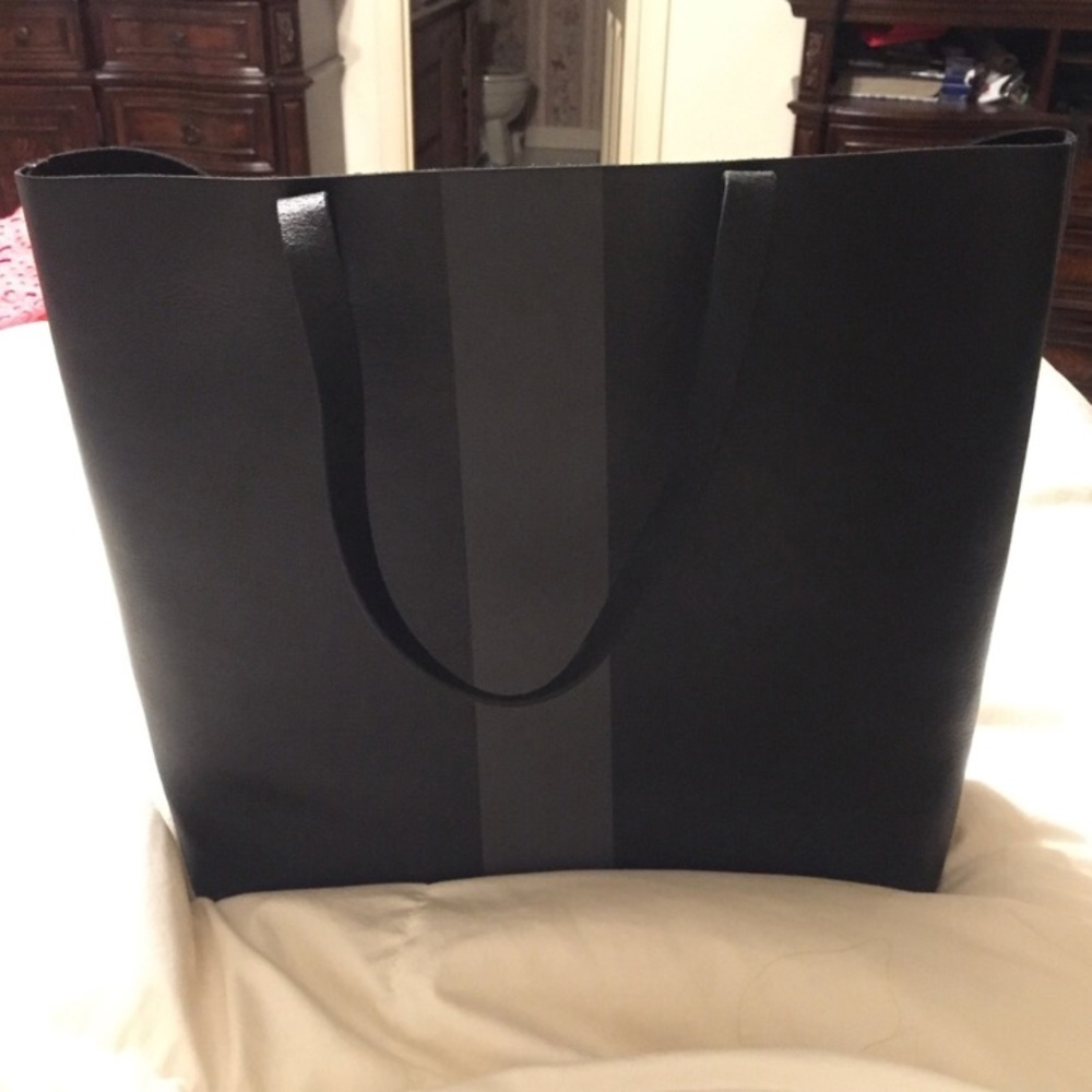 madewell // black paint stripe transport bag - Picture 6 of 7